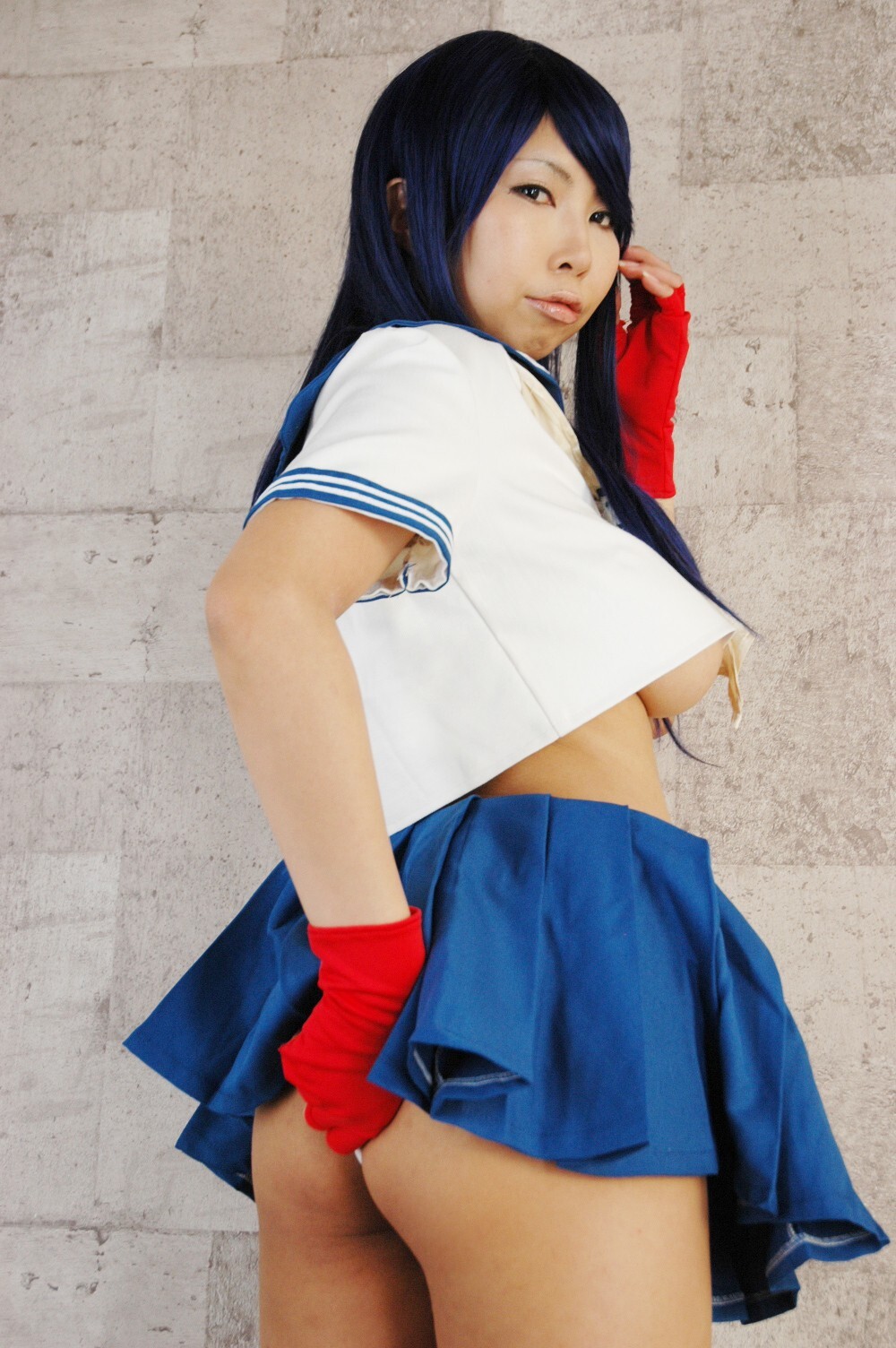 [Cosplay] Ikkitousen Big Boobs Kanu Unchou PART 4